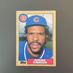 1987 Topps Traded Andre Dawson #27T